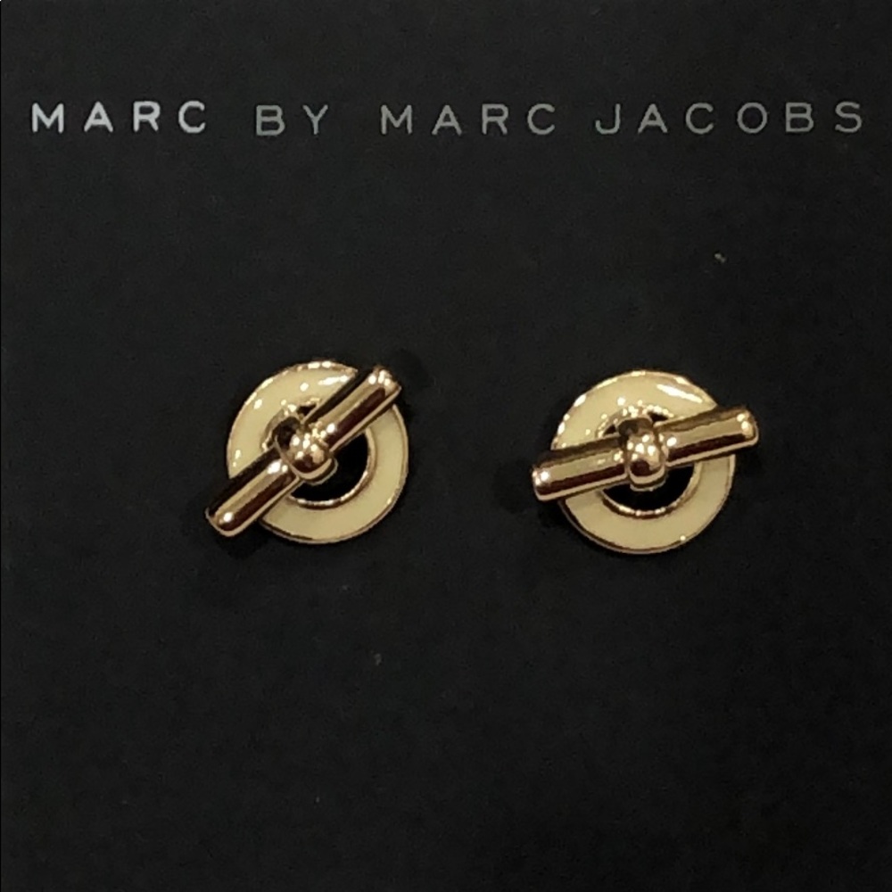 Marc By Marc Jacobs Round Studded Earrings